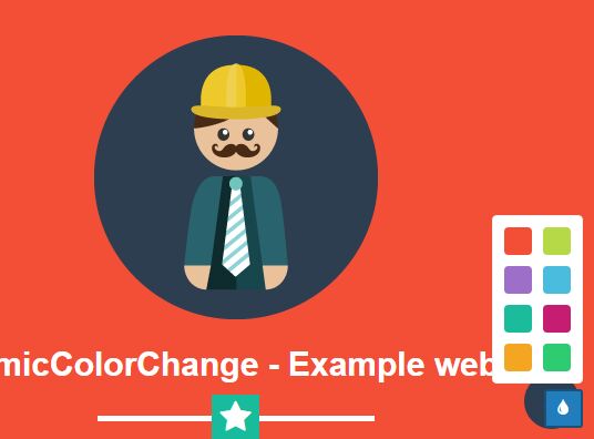 jQuery dynamicColorPage